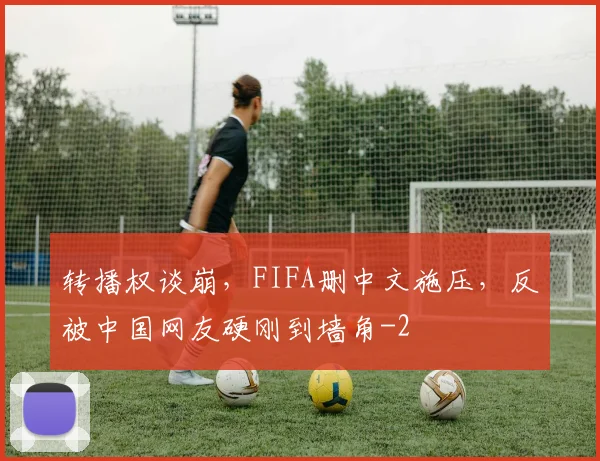 转播权谈崩，FIFA删中文施压，反被中国网友硬刚到墙角